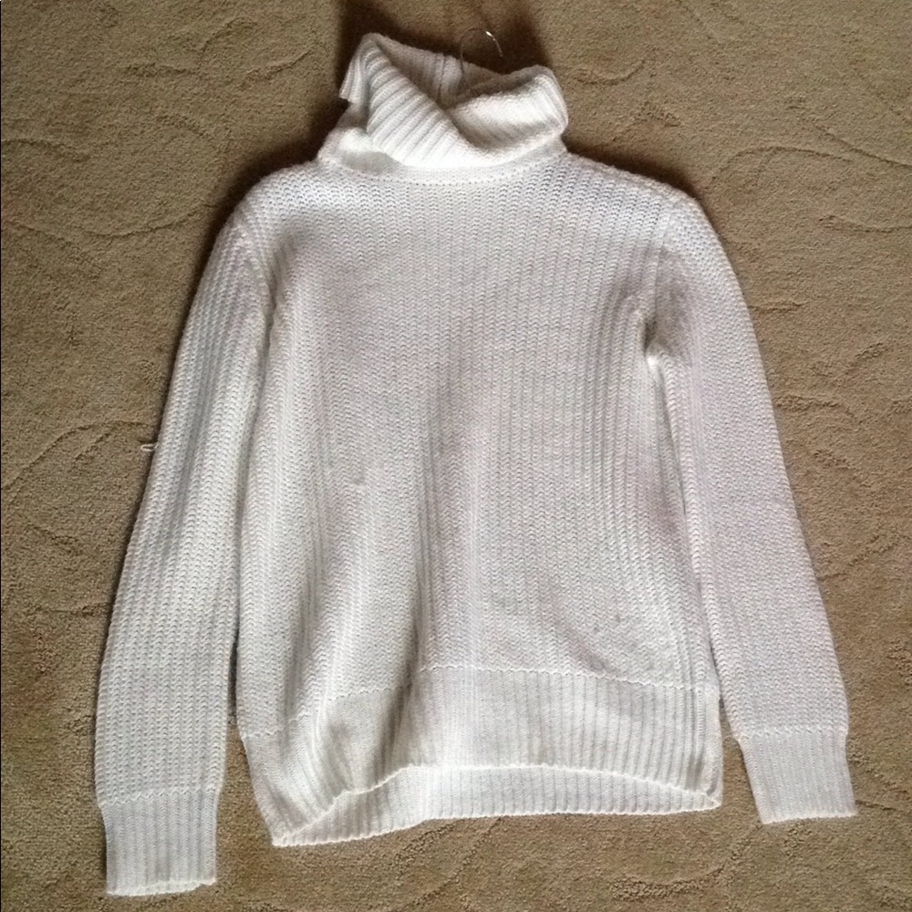 Cable knit sweater